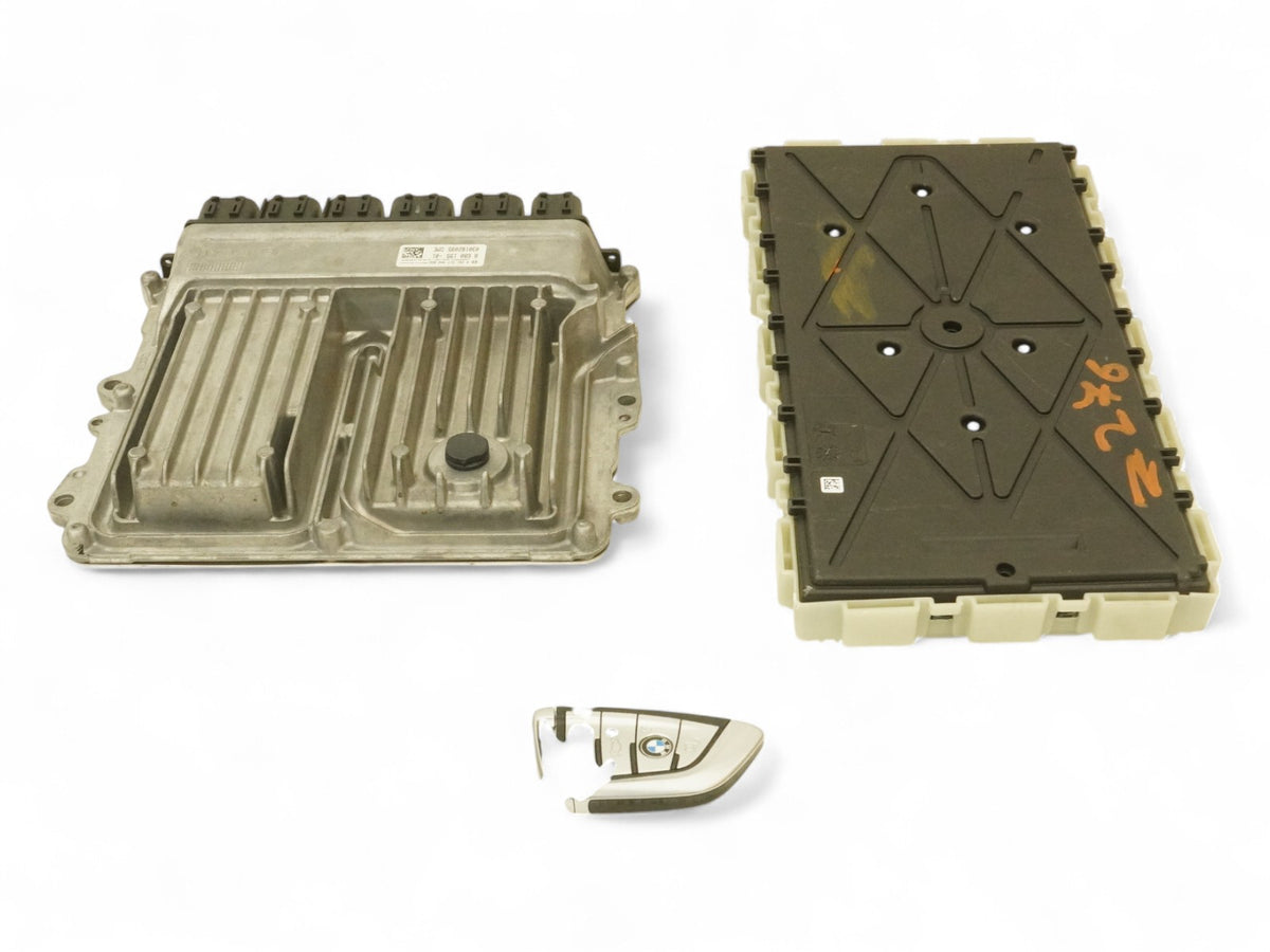 16-18 Bmw 7 Series G11 740I 3.0L Ecu Body Bcm Engine Control Module Key Set OEM