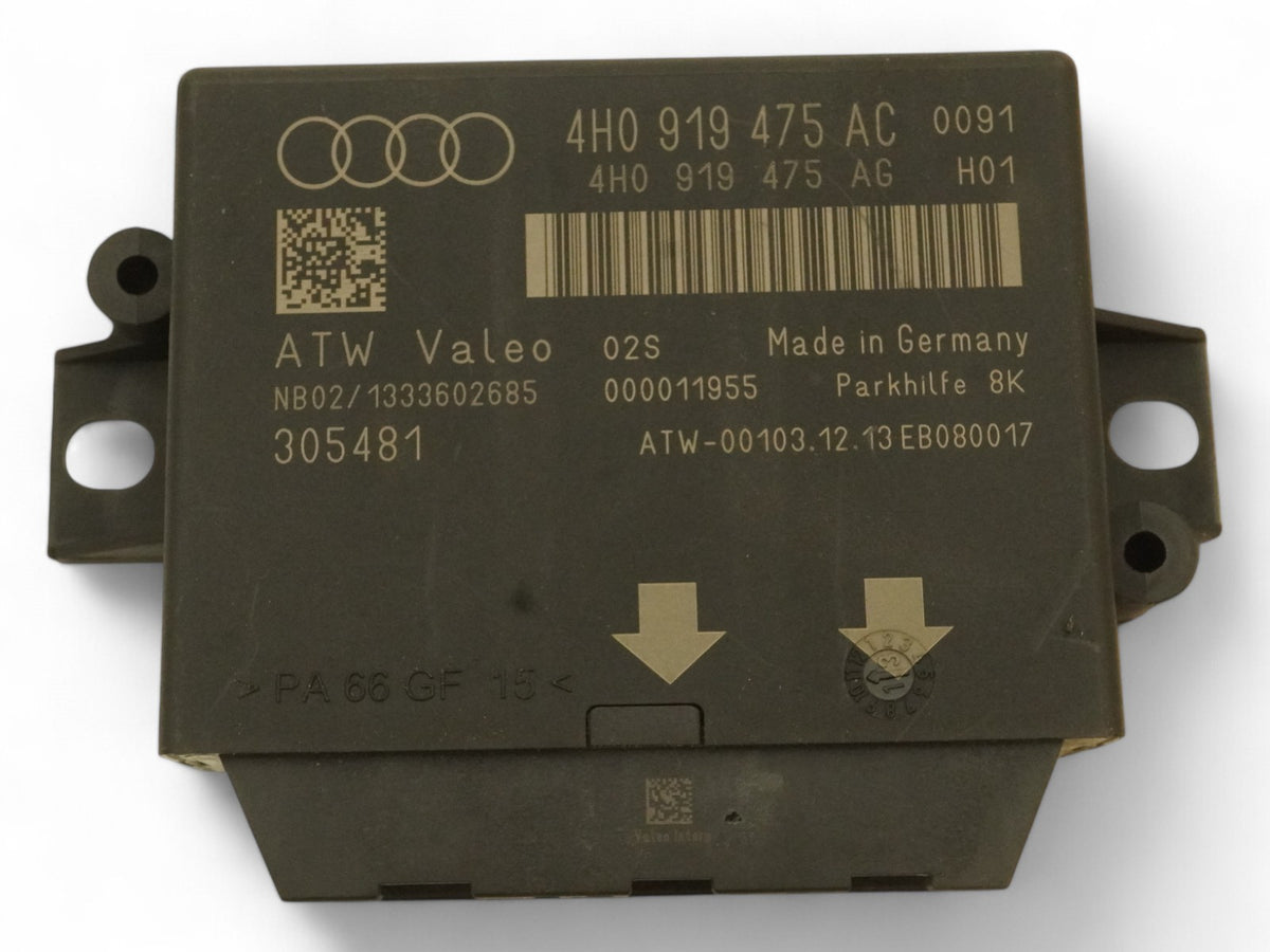2014-2015 Audi RS7 4G Parking Aid Assist Computer Control Module 4H0919475AC OEM