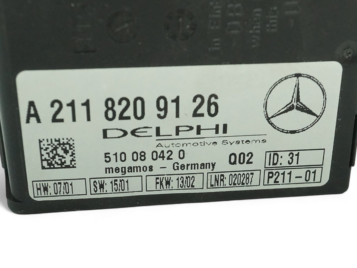 2003 - 2006 Mercedes Benz Sl Class R230 Anti Theft Alarm Module A2118209126 OEM