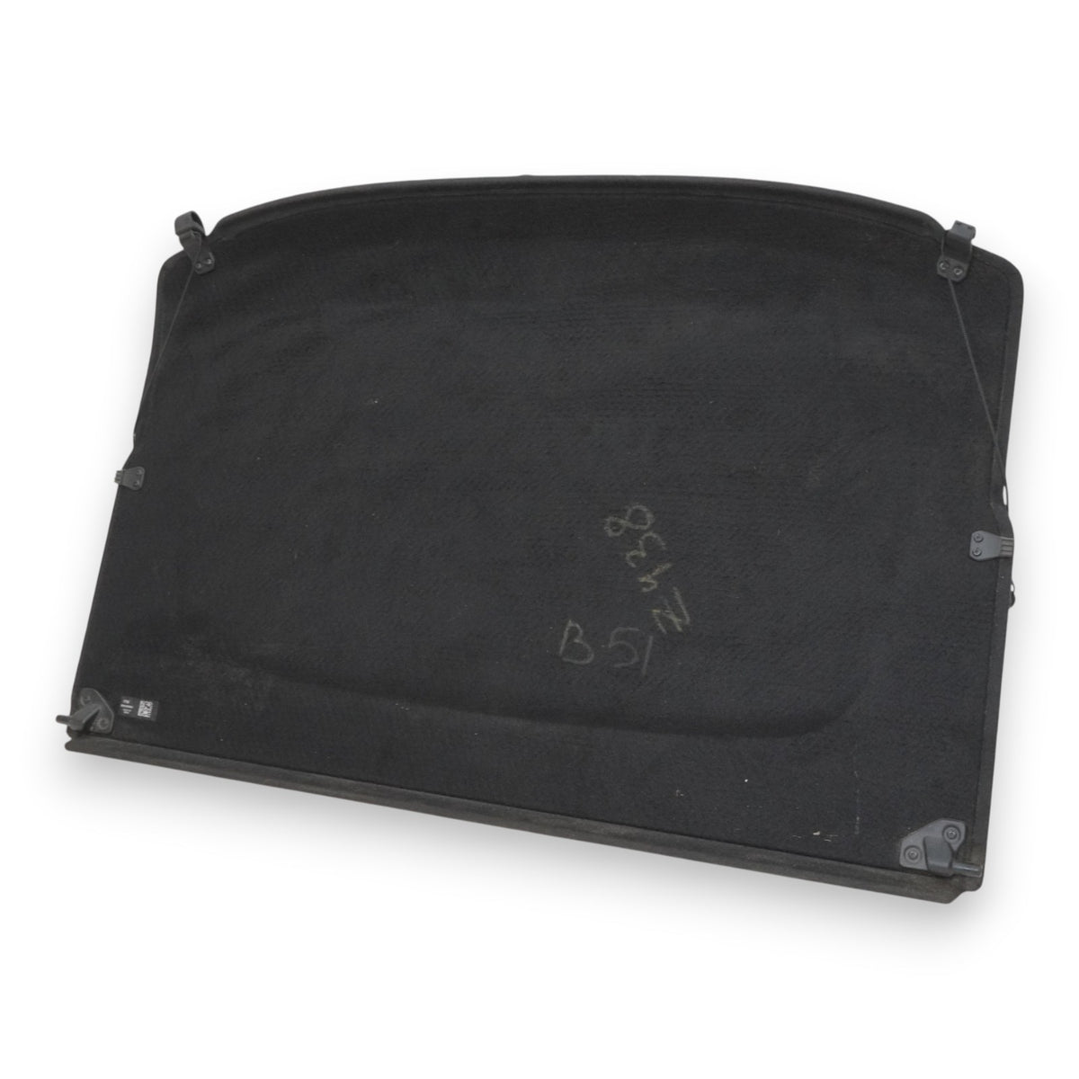 01-06 BMW 325Ci 330Ci M3 E46 Convertible Rear Deck Shelf Cover Panel 000036559