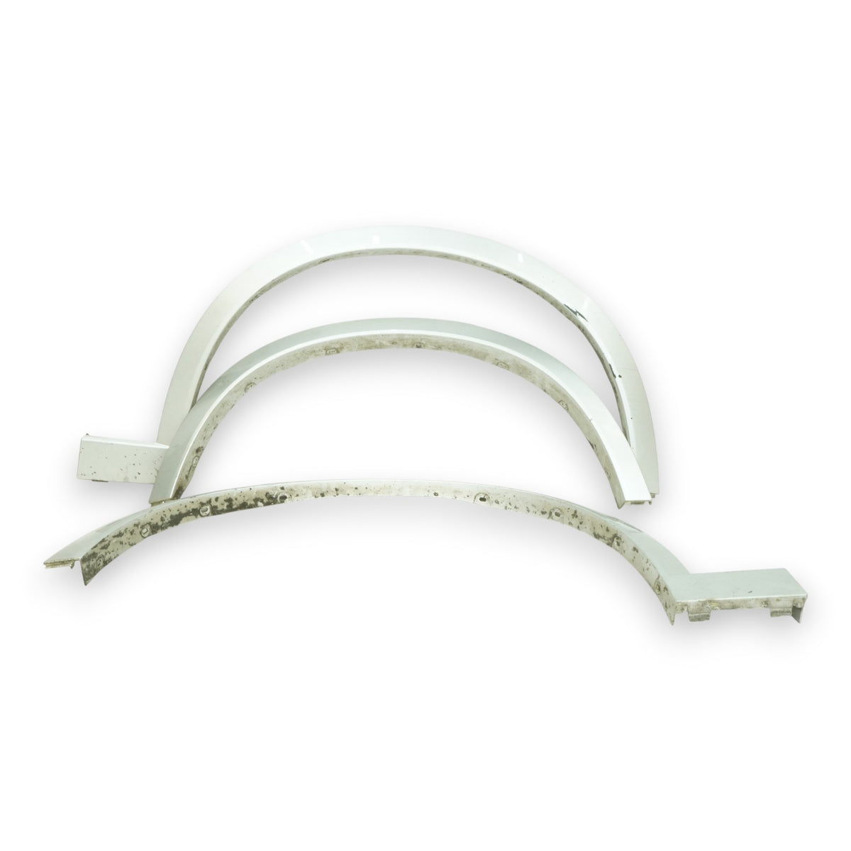 11-17 BMW X3 F25 M Package Wheel Arch Fender Flare Molding Set of 3 Silver 354