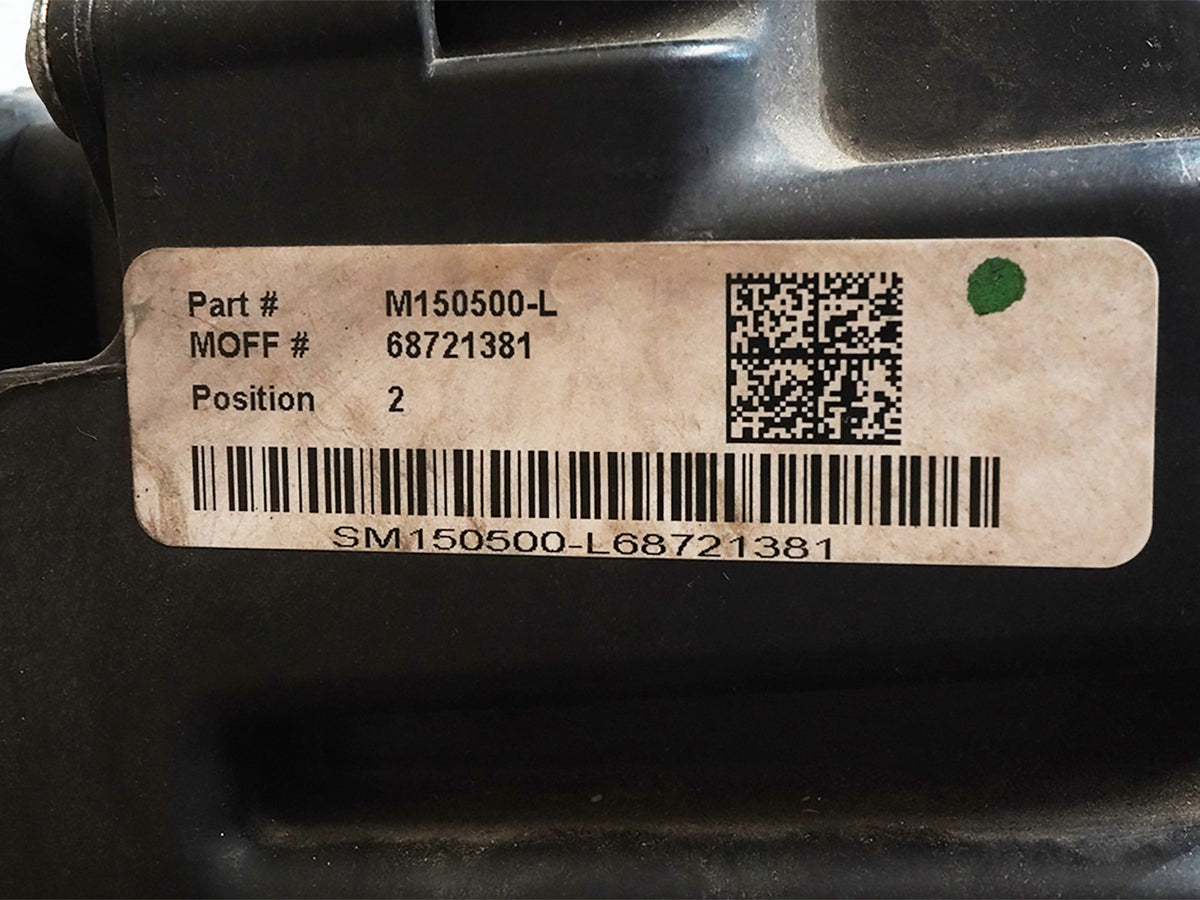 11-17 BMW X3 F25 35iX 3.0L Radiator AC Condenser Cooling Fan Motor 68721381 OEM