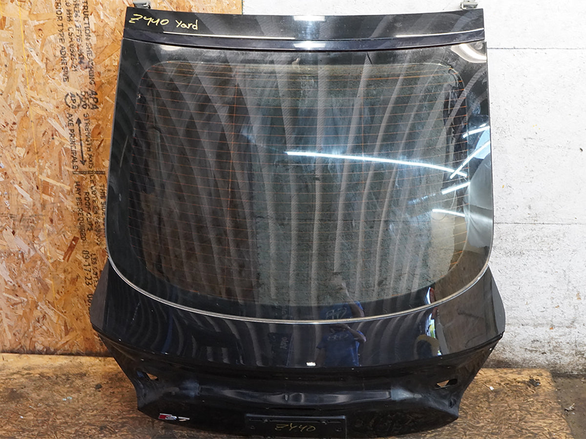 12-17 Audi S7 A7 4G Rear Trunk Tailgate Boot Lid Panel 4G8827025B Black 0E OEM