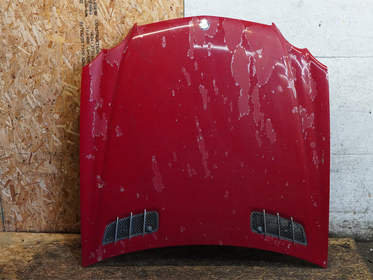 03-05 Mercedes SL500 SL55 SL600 SL65 R230 Hood Bonnet Panel Extr Red 590U OEM