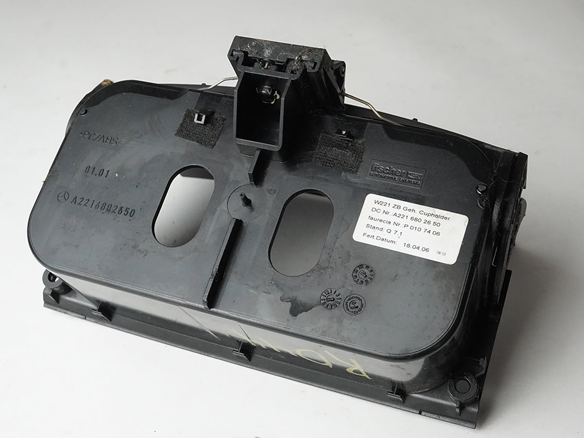 2007 - 2009 Mercedes Benz S Class W221 Center Console Tray Holder Compartment