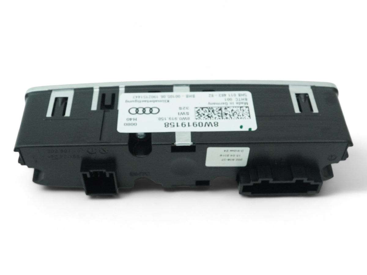 2017-2023 Audi A5 F5 Ac Heater Climate Temperature Switch Rear 8W0919158 OEM