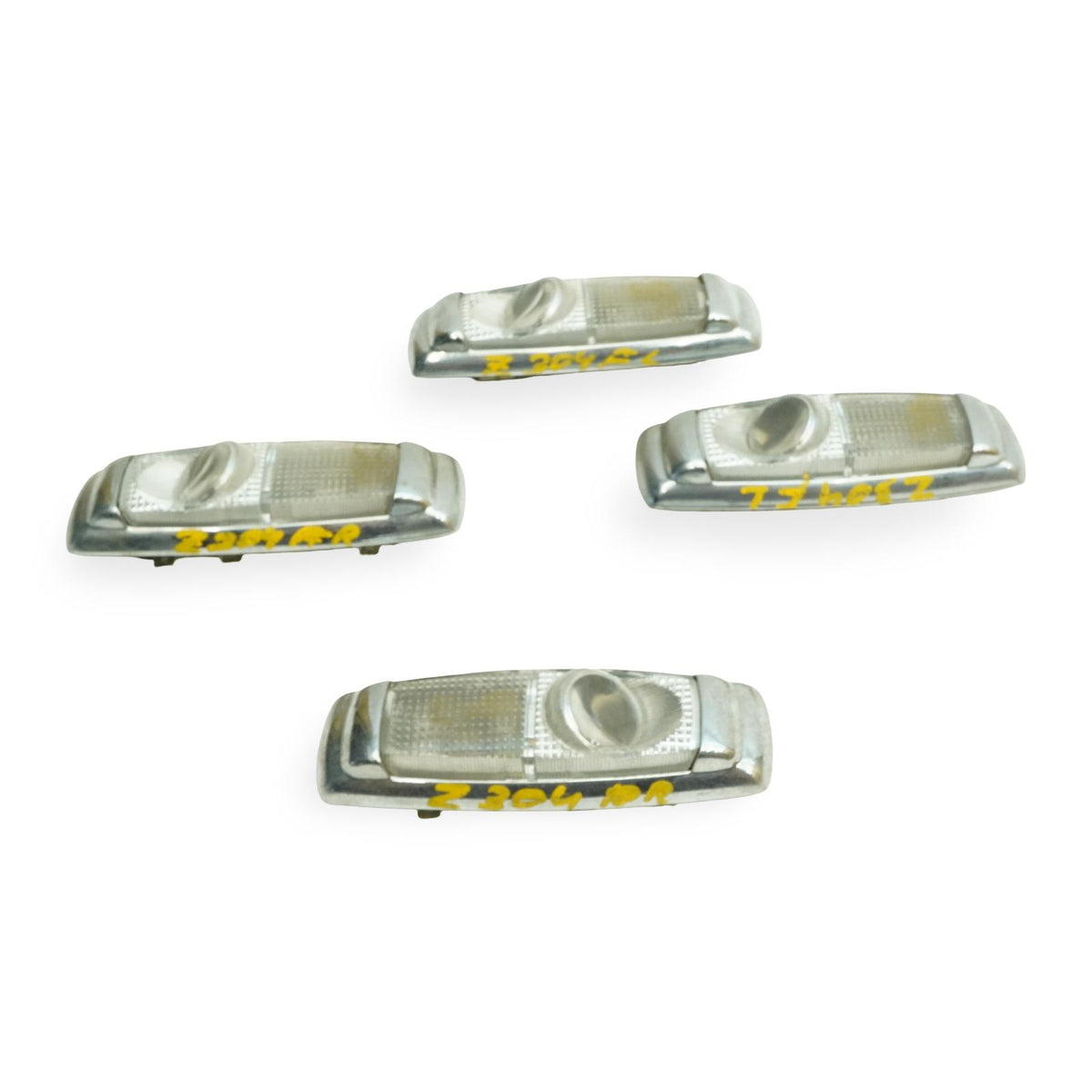 88-90 Bentley Mulsanne S Overhead Roof Console Dome Light Lamp Set of 4 OEM