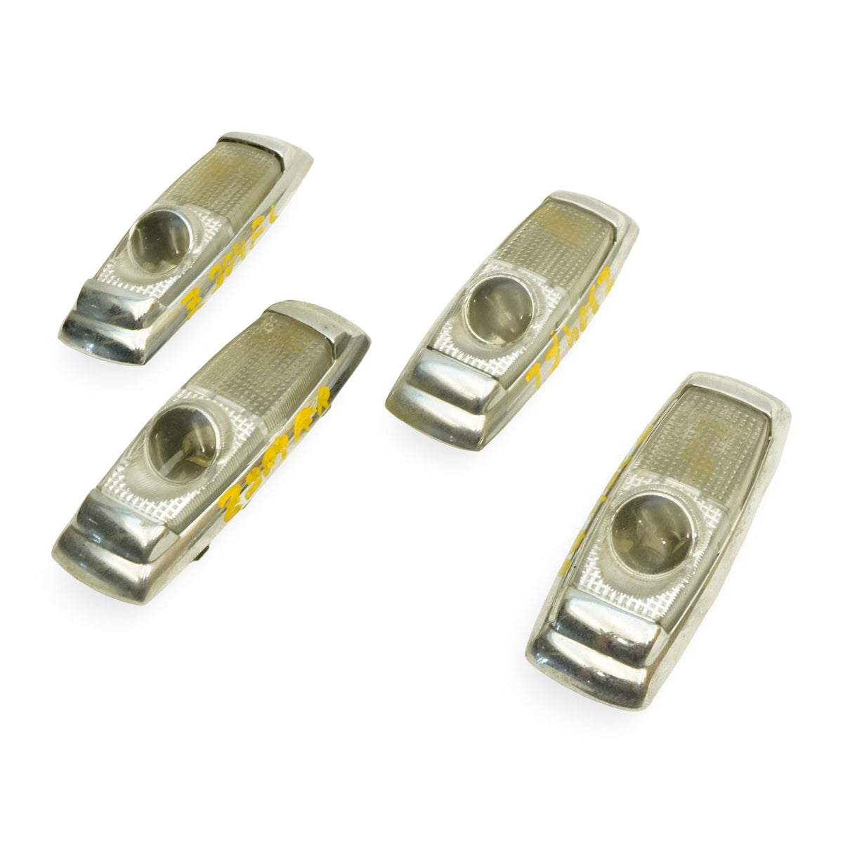 88-90 Bentley Mulsanne S Overhead Roof Console Dome Light Lamp Set of 4 OEM