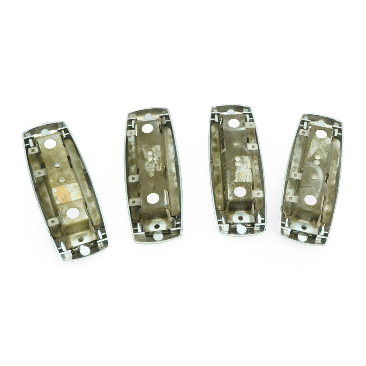 88-90 Bentley Mulsanne S Overhead Roof Console Dome Light Lamp Set of 4 OEM