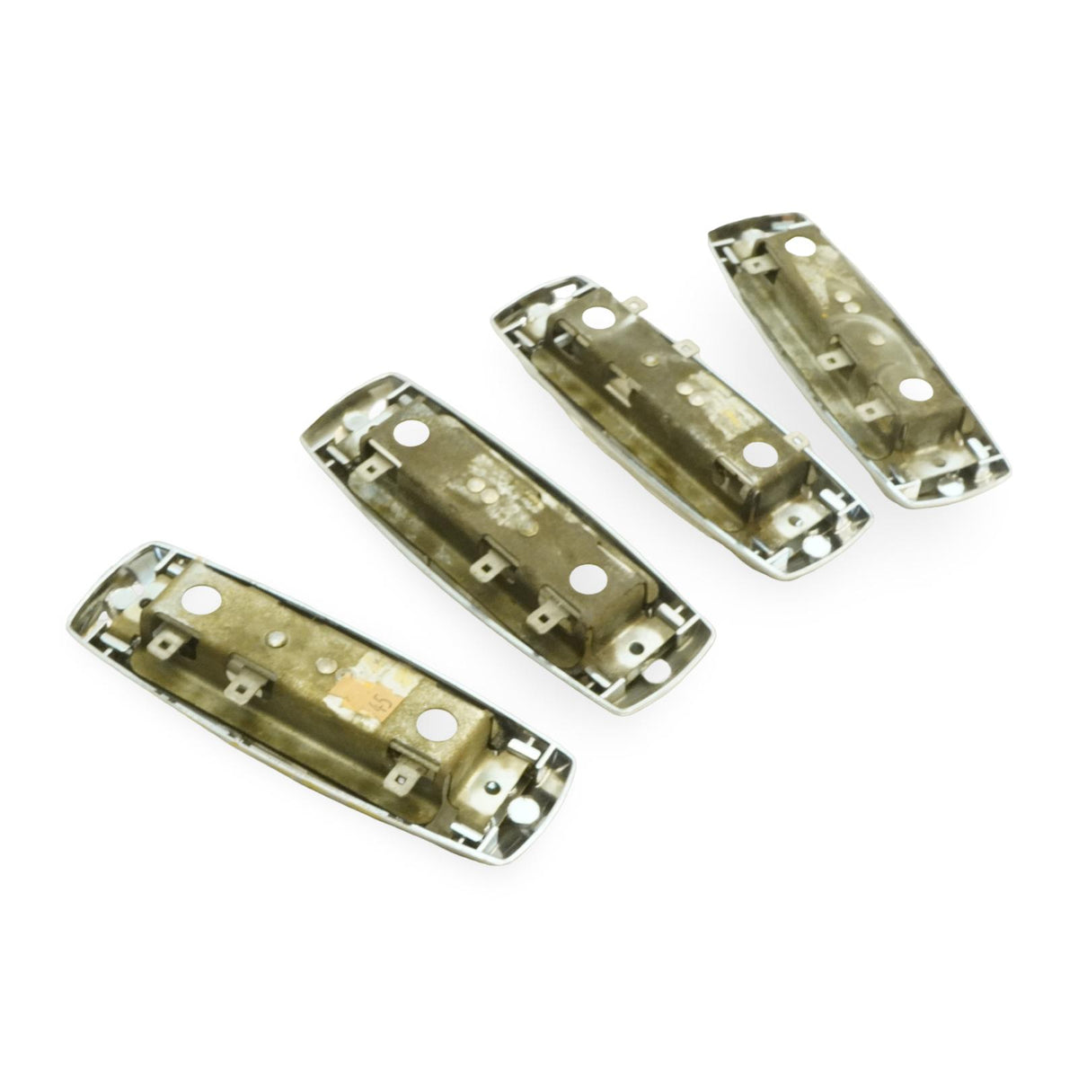 88-90 Bentley Mulsanne S Overhead Roof Console Dome Light Lamp Set of 4 OEM