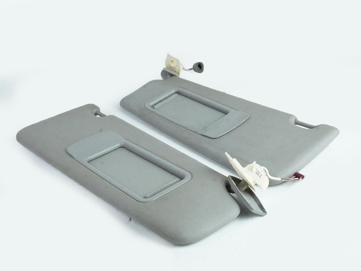 10-16 BMW 535 F10 Sun Visor Shade W Mirror Right Left RH LH Set Of 2 7248856 OEM