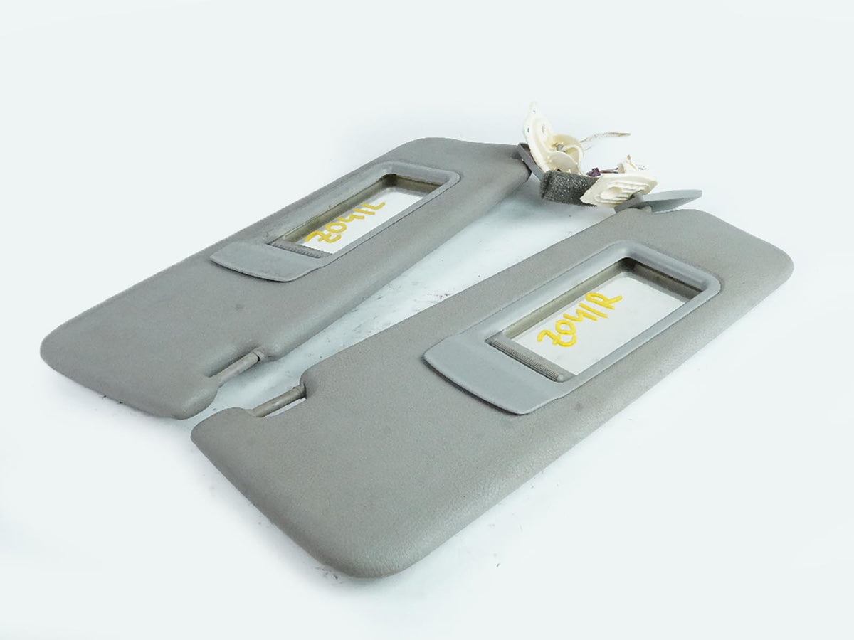 10-16 BMW 535 F10 Sun Visor Shade W Mirror Right Left RH LH Set Of 2 7248856 OEM