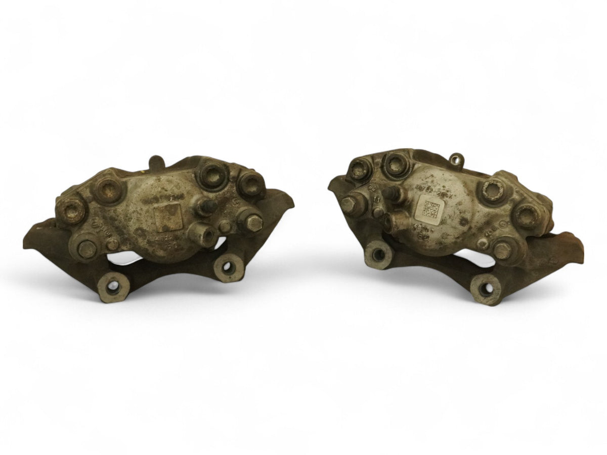 10-16 Mercedes E350 W212 4Matic Caliper Bake Stop Front Left Right Set Of 2 OEM