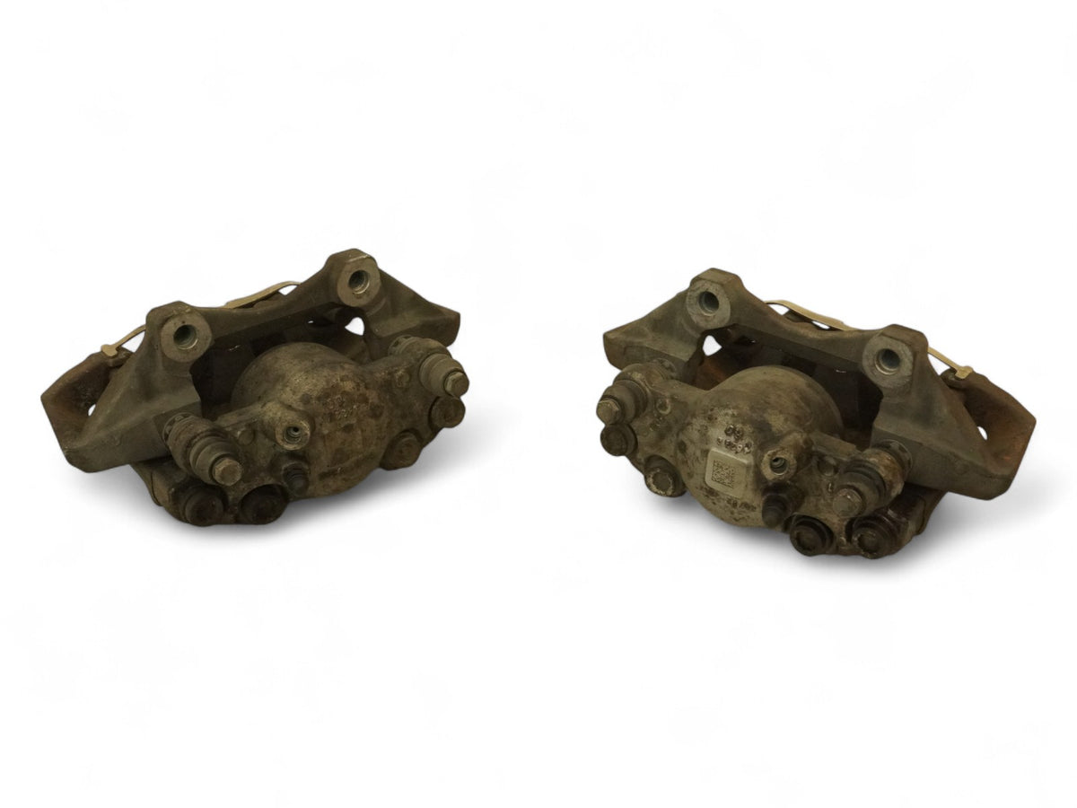 10-16 Mercedes E350 W212 4Matic Caliper Bake Stop Front Left Right Set Of 2 OEM