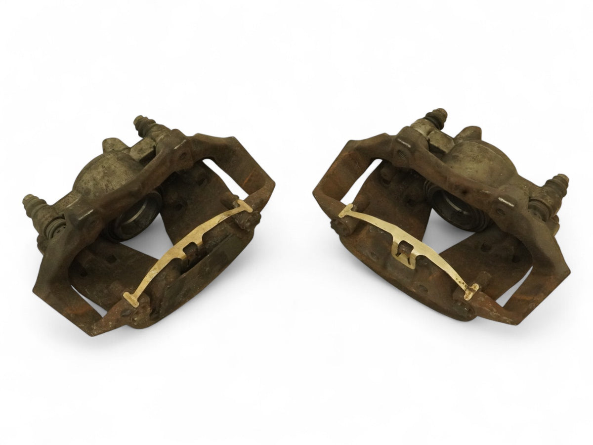 10-16 Mercedes E350 W212 4Matic Caliper Bake Stop Front Left Right Set Of 2 OEM