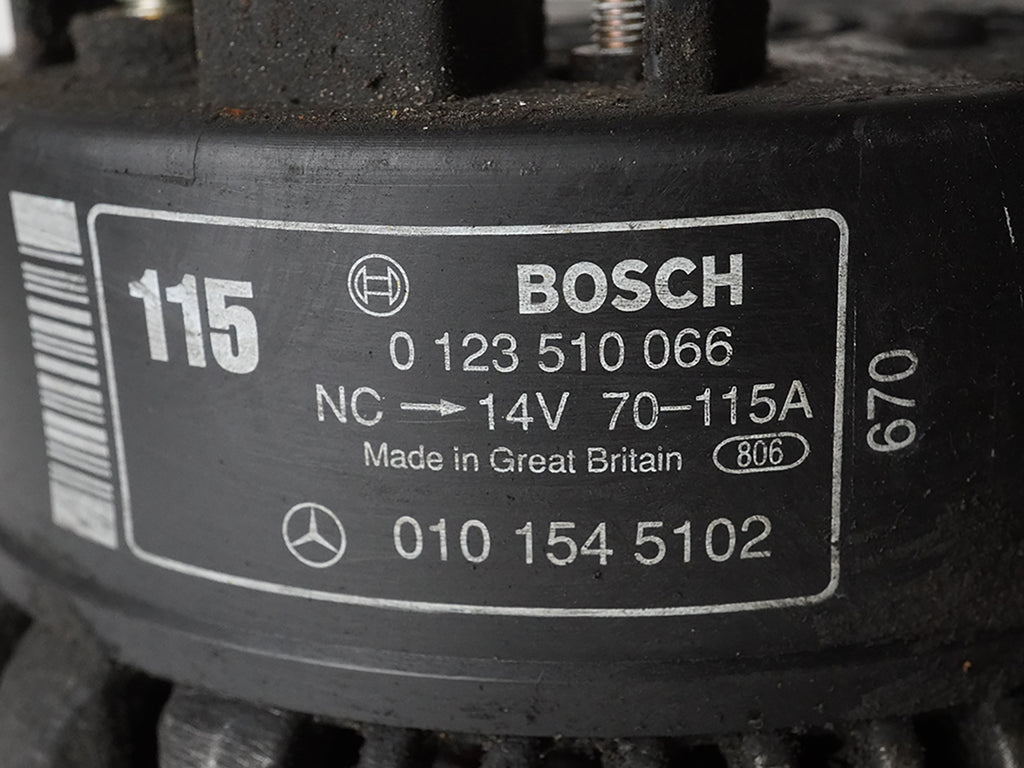  1997 - 1998 Mercedes Benz C Class W202 C230 Alternator Generator Pulley Unit, used