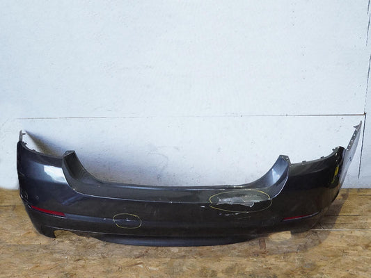 2011 - 2013 Bmw 5 Series F10 Bumper Panel Cover W Park Assist Exterior Rear OEM