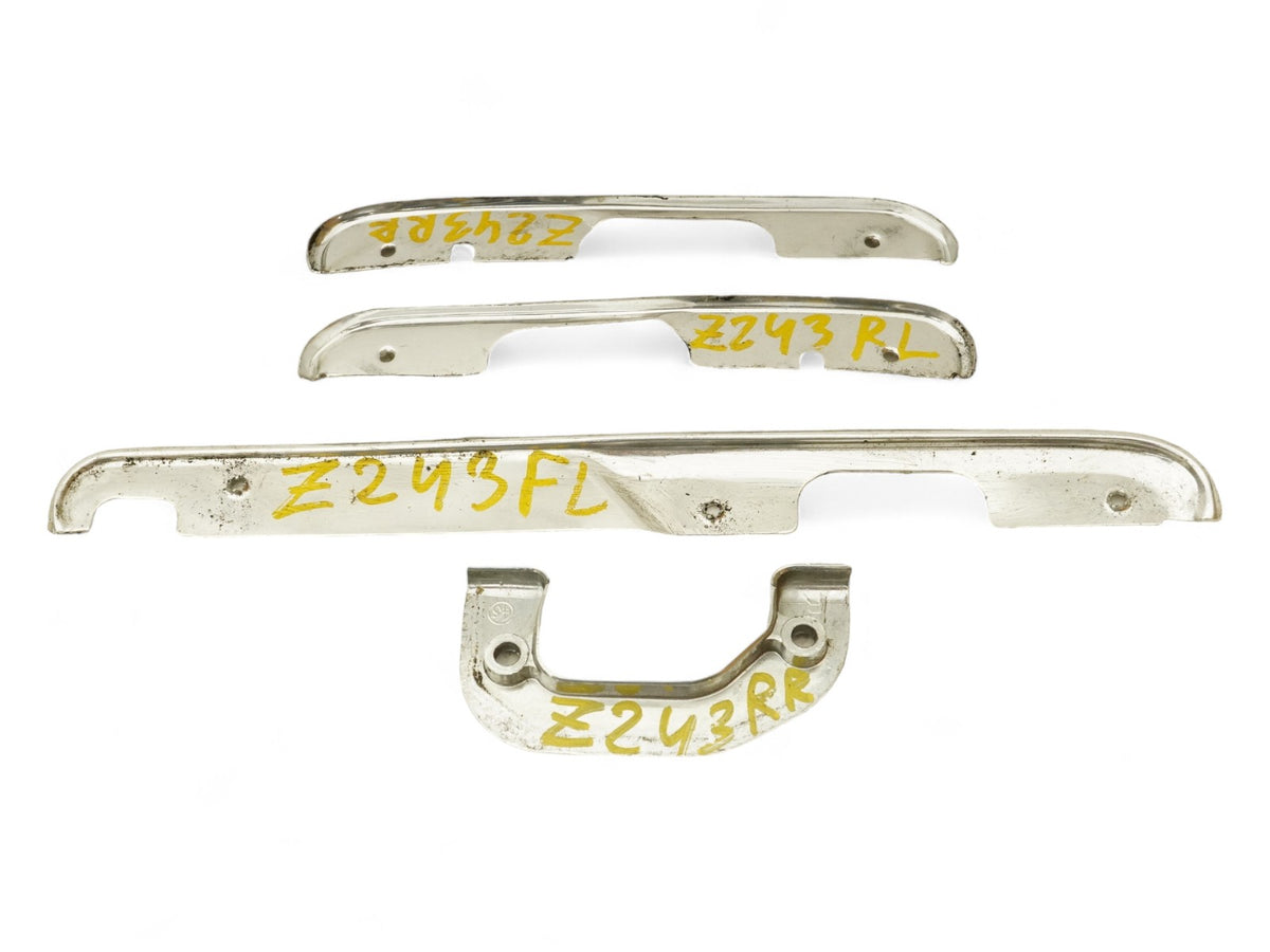 1975 - 1980 Mercedes Benz S Class W116 Trim Cover Panel Chrome Set Of 4 OEM