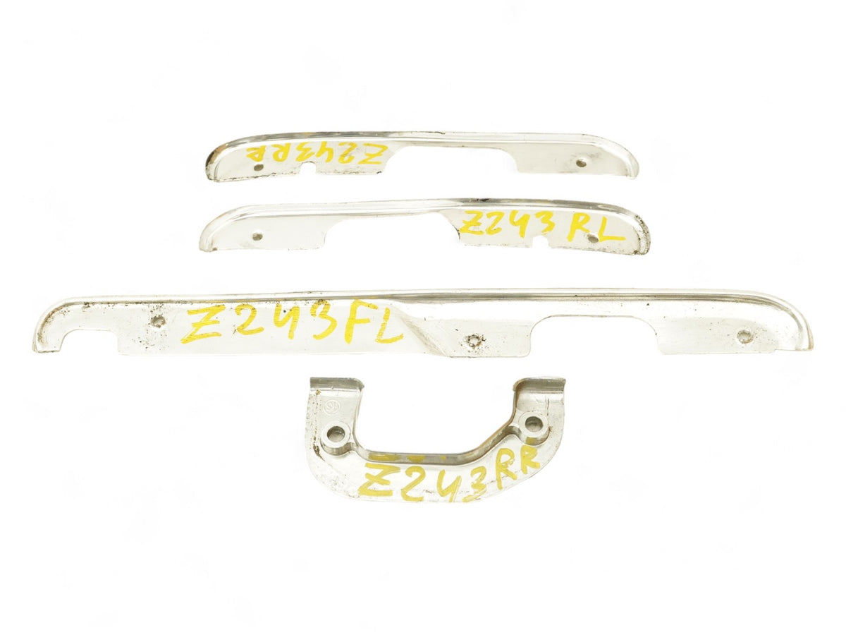 1975 - 1980 Mercedes Benz S Class W116 Trim Cover Panel Chrome Set Of 4 OEM