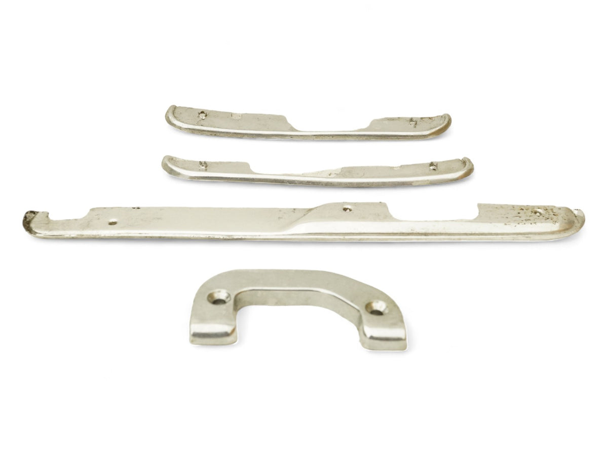 1975 - 1980 Mercedes Benz S Class W116 Trim Cover Panel Chrome Set Of 4 OEM