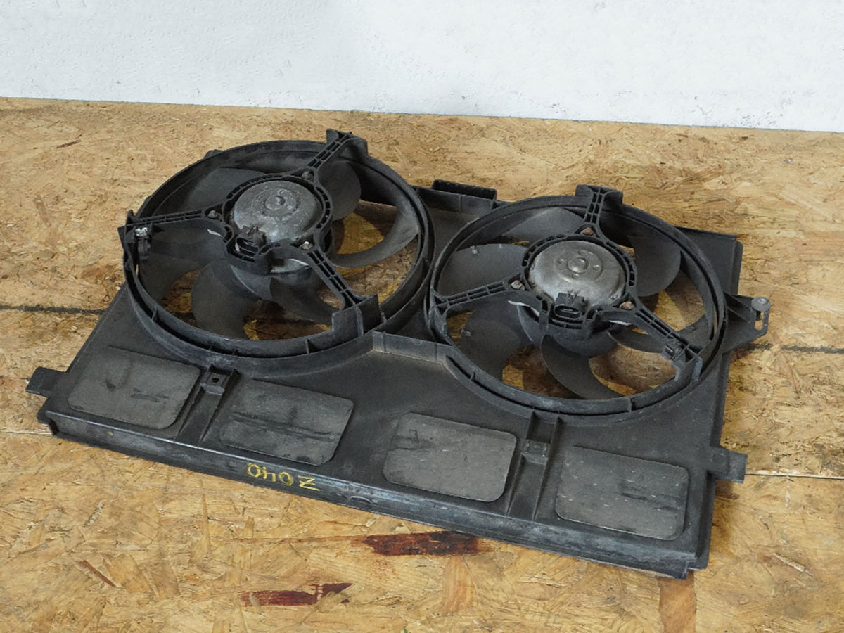 1997 - 2002 Jaguar Xk8 Fan Shroud Blade Electric Cooling Motor 8240168 OEM