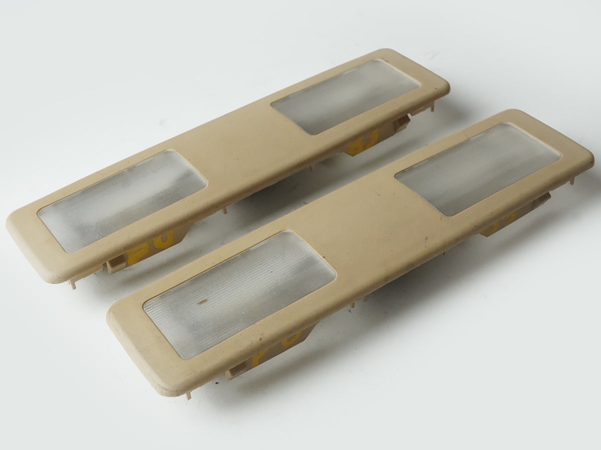 1998 - 2000 Bmw 5 Series E39 Reading Light Dome Lamp Upper Interior Set OEM