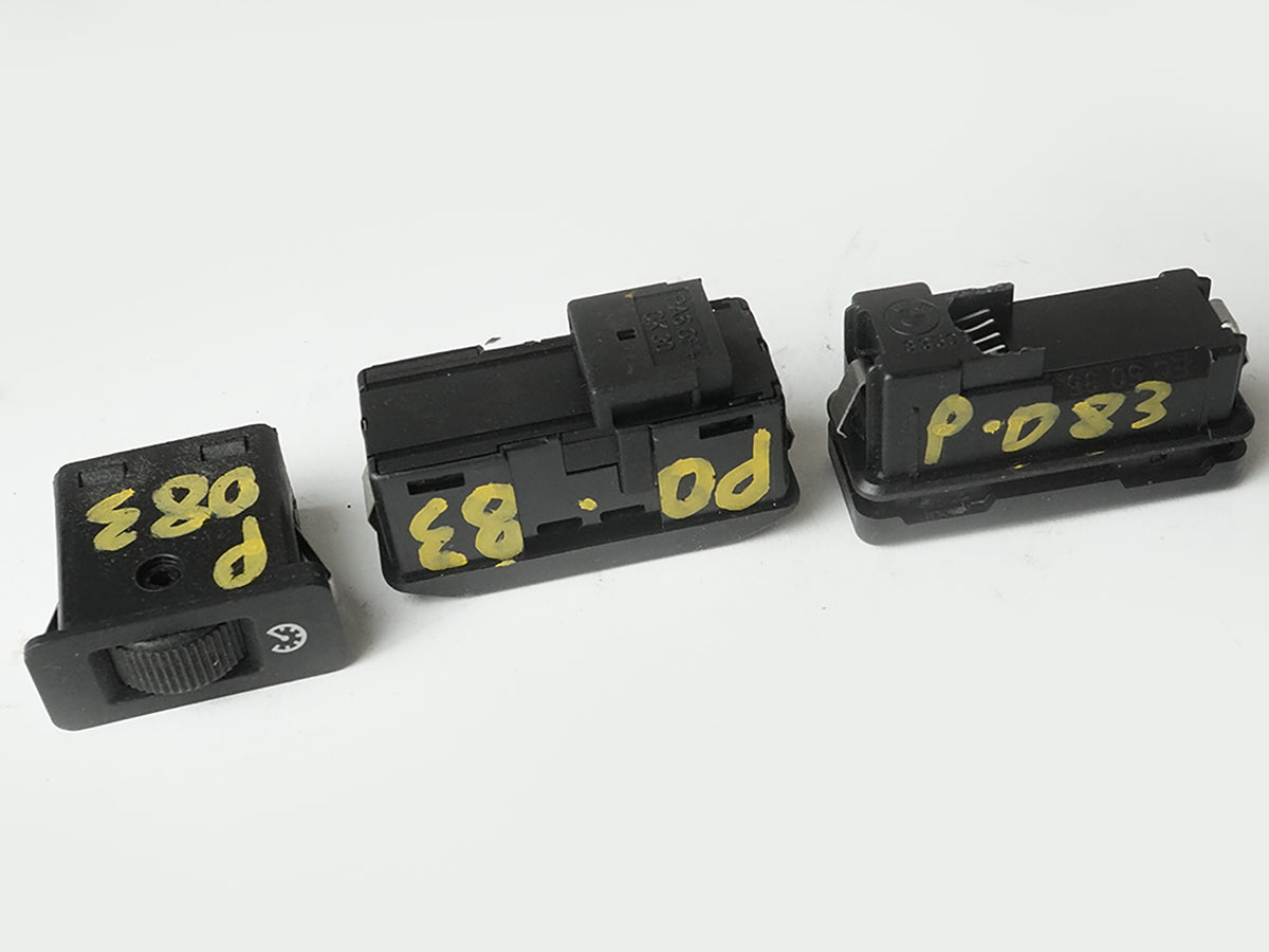 1998 - 2000 Bmw 5 Series E39 Hazard Sunroof Dimmer Control Switch BuTTon OEM