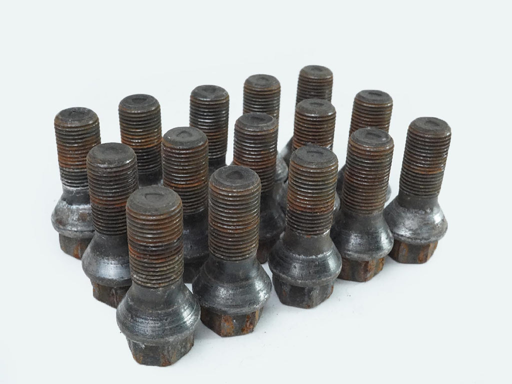 2011 - 2016 BMW 5 SERIES F10 BOLT LUG NUTS STANDARD WHEEL RIM SET OF 15 OEM, in stock