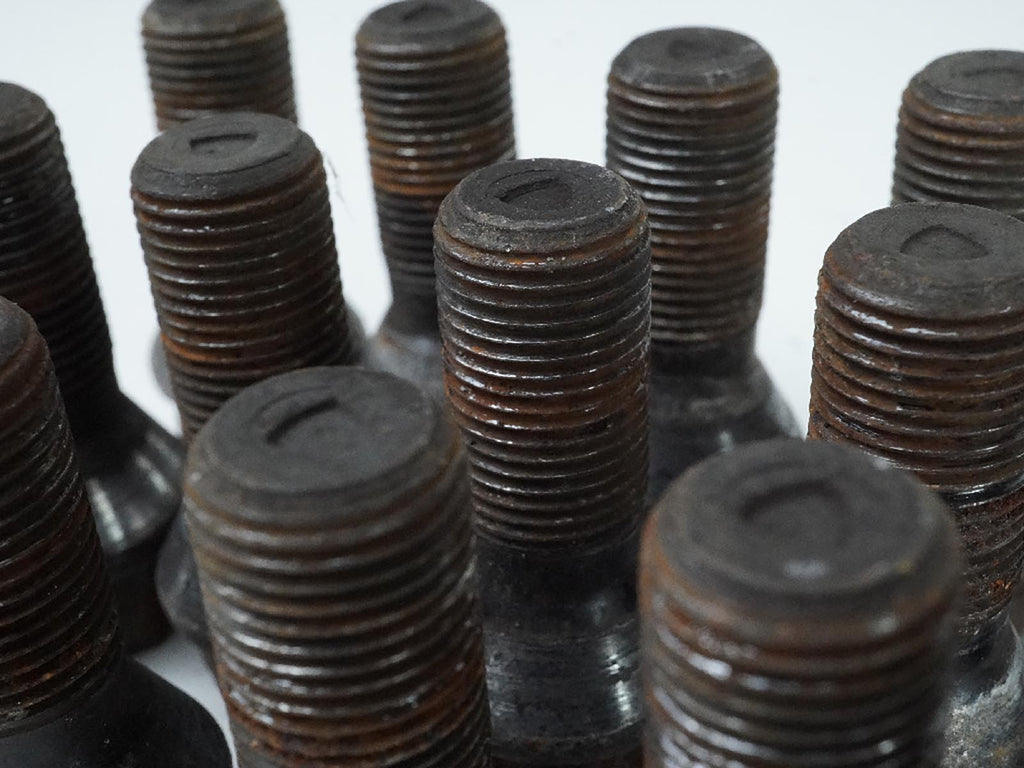  2011 - 2016 BMW 5 SERIES F10 BOLT LUG NUTS STANDARD WHEEL RIM SET OF 15 OEM, used
