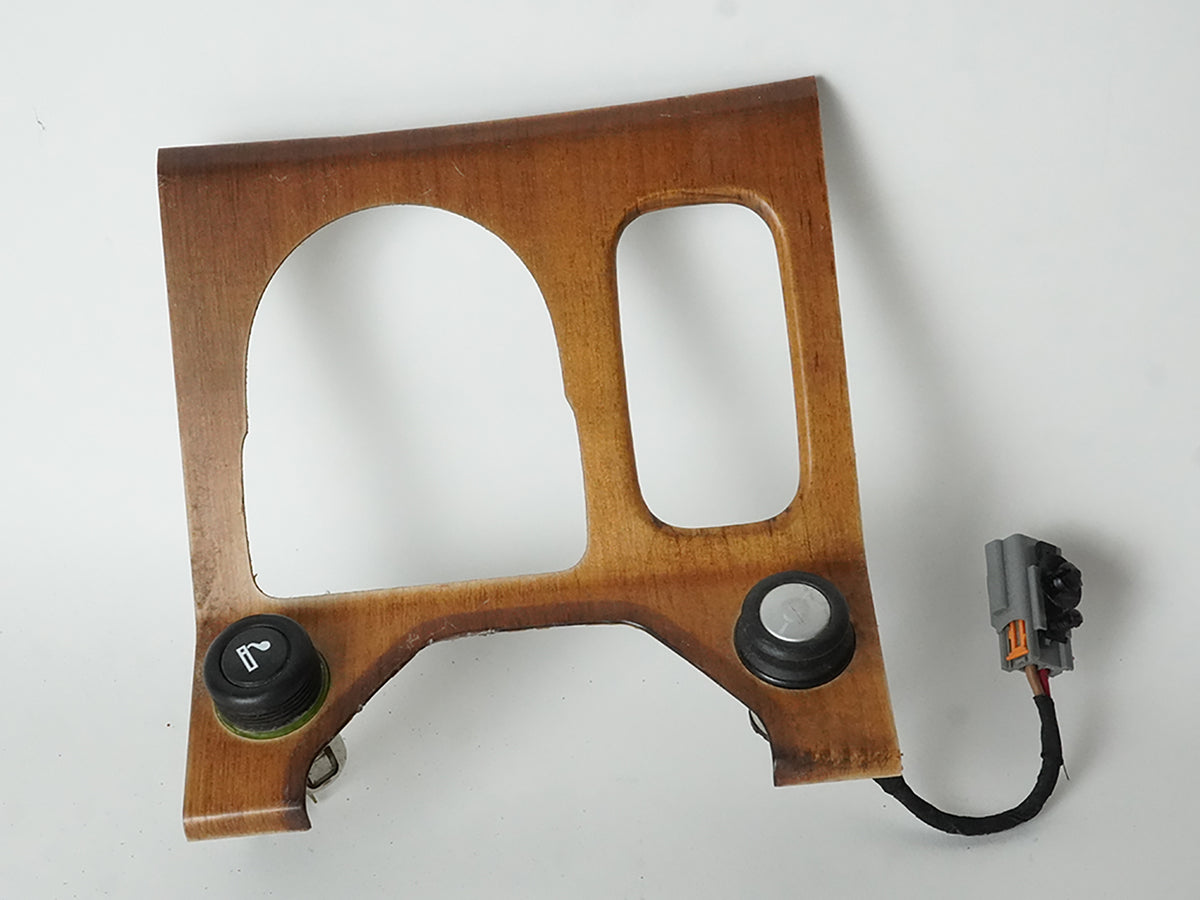 2010 - 2013 Land Rover Discovery Lr4 Hse Ashtray Lighter Trim Bezel Cover Wood