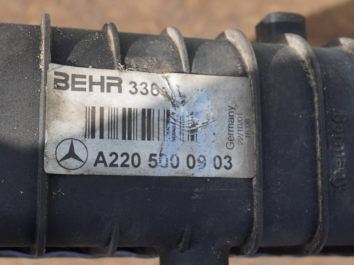 2000 - 2006 Mercedes Benz S Class W220 Radiator Cooling Coolant Antifreeze Front