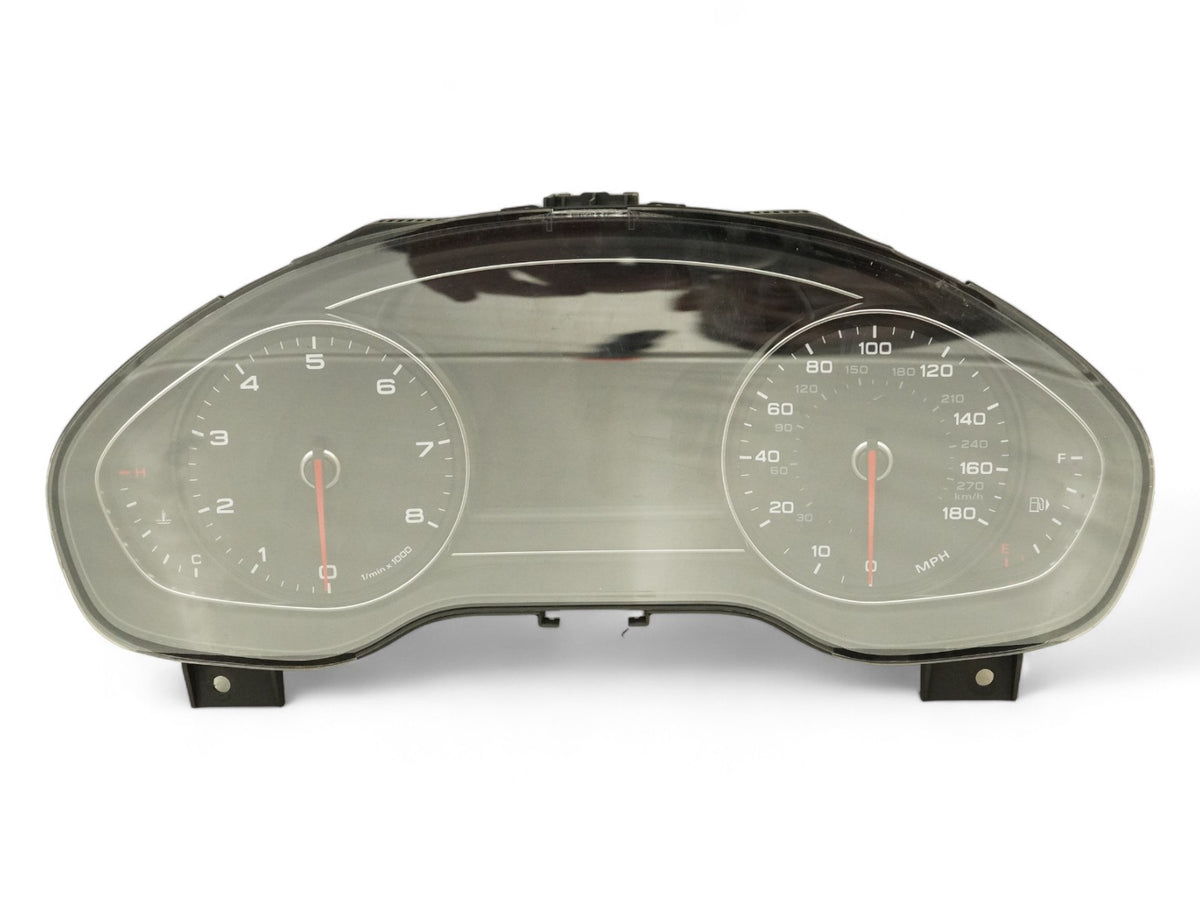 2011 - 2012 Audi A8 D4 Speedometer Instrument Cluster Mph 95K 4H0920980 OEM