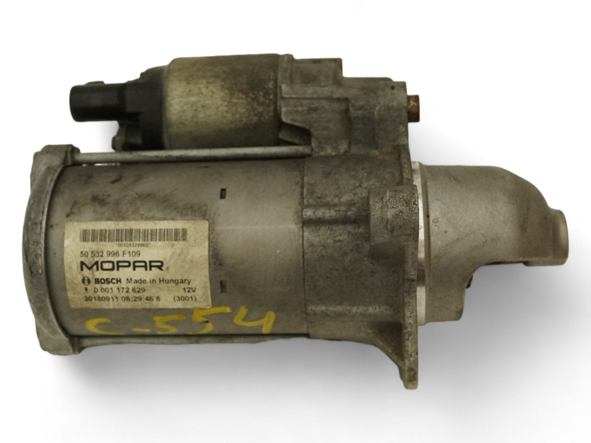 18-24 Alfa Romeo Stelvio 949 2.0L Starter Motor Engine Unit 001172629 OEM