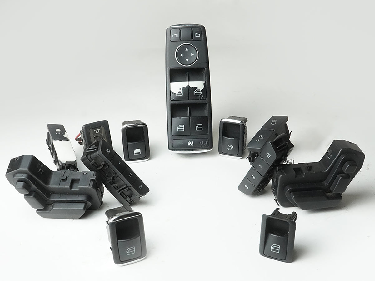 2012 Mercedes Benz C Class W204 Master Power Window Control Switch Unit OEM