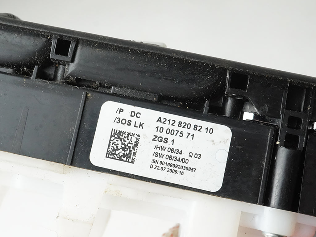  2012 Mercedes Benz C Class W204 Master Power Window Control Switch Unit OEM, price