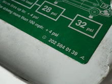 Load image into Gallery viewer, 1995 - 2001 Mercedes Benz C Class W202  Fuel Filler Door Tank Lid Cover Unit OEM, price