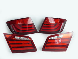 2011 - 2013 BMW 5 SERIES F10 TAILLIGHT BRAKE LAMP QUARTER LID REAR SET OF 4 OEM, Price