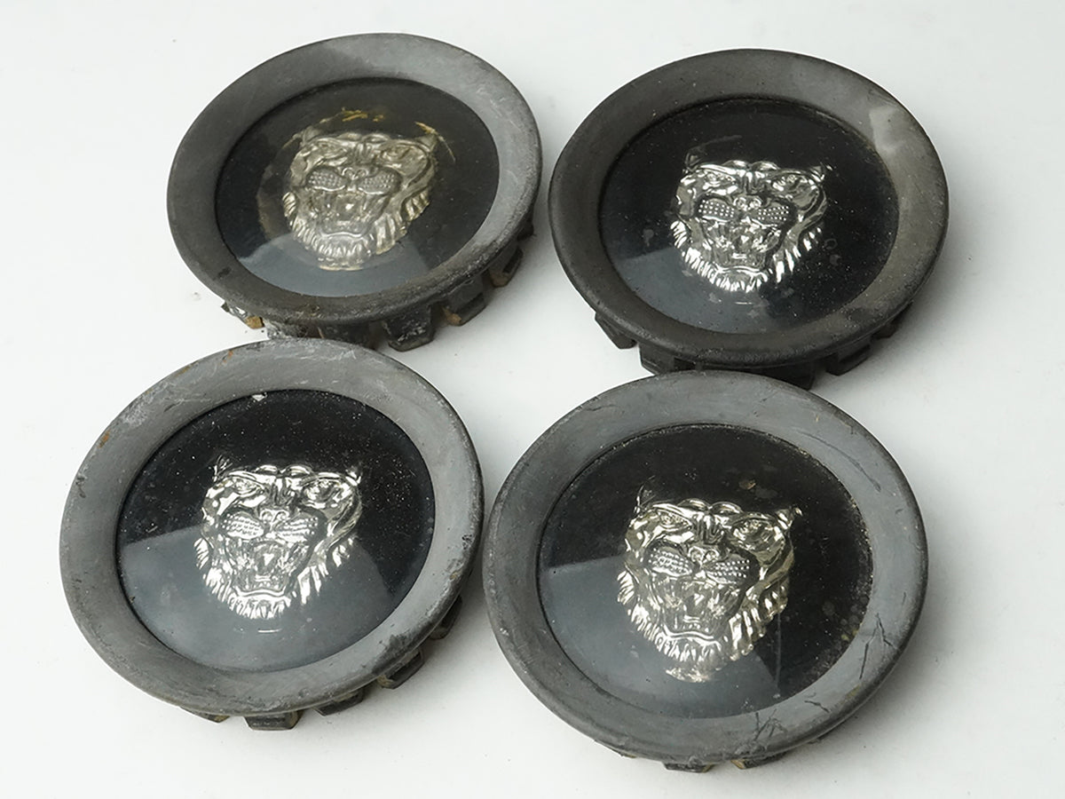 1987 - 1989 Jaguar Xjs Convertible Wheel Standard Hub Cap Cover Unit Set OEM