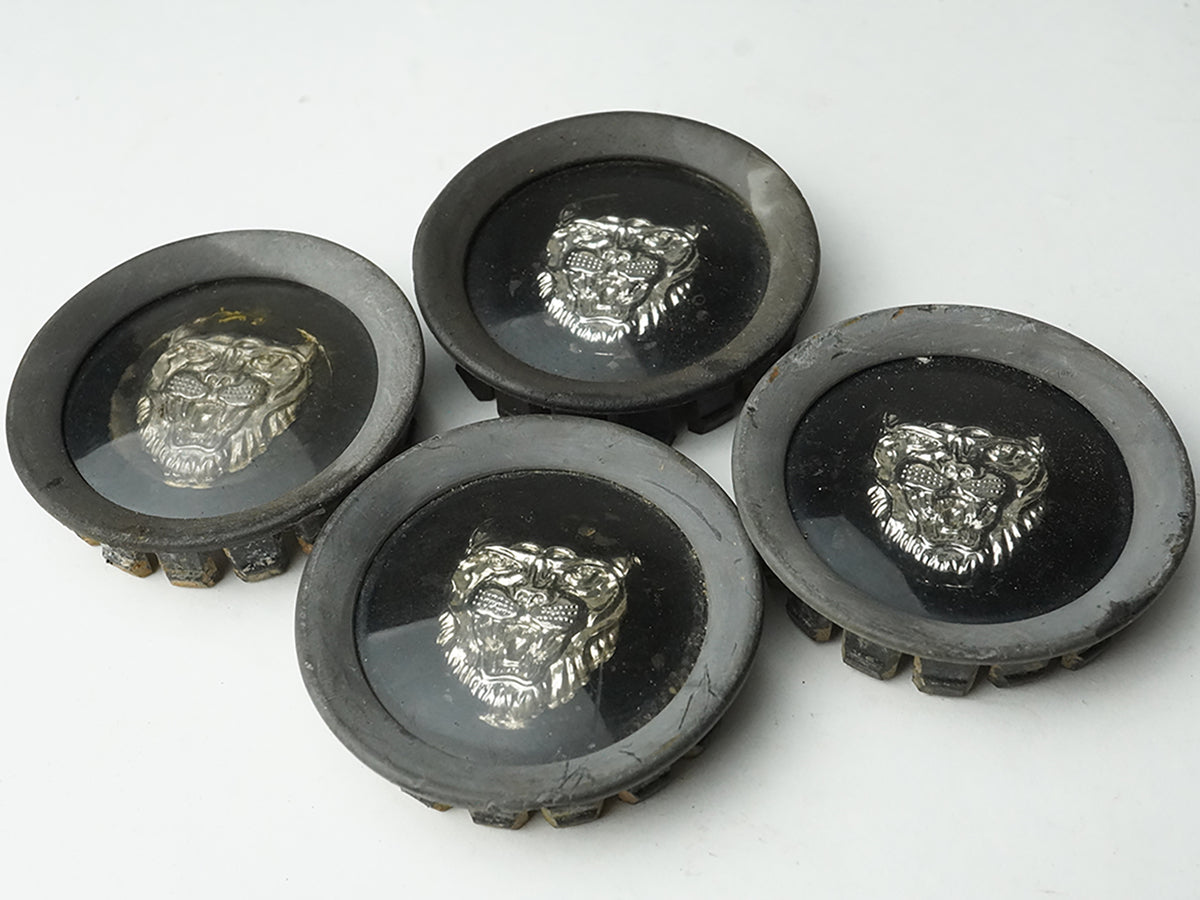 1987 - 1989 Jaguar Xjs Convertible Wheel Standard Hub Cap Cover Unit Set OEM