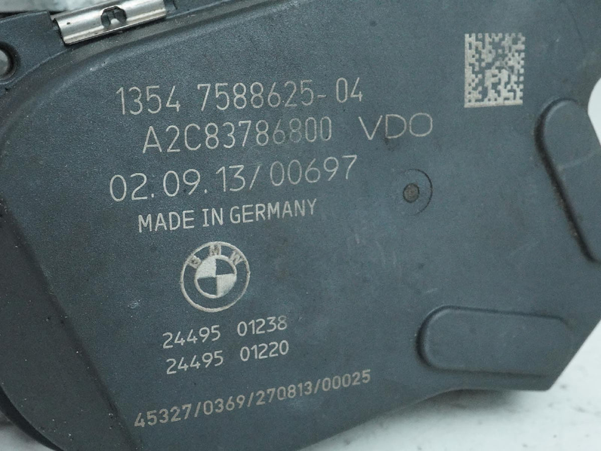 2012 - 2015 Bmw X1 E84 Engine Electronic ThroTTle BoTTle Valve Assembly OEM
