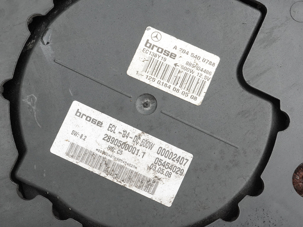  2008 - 2014 Mercedes Benz C Class W204 Fan Blade Radiator Cooling Motor OEM, buy
