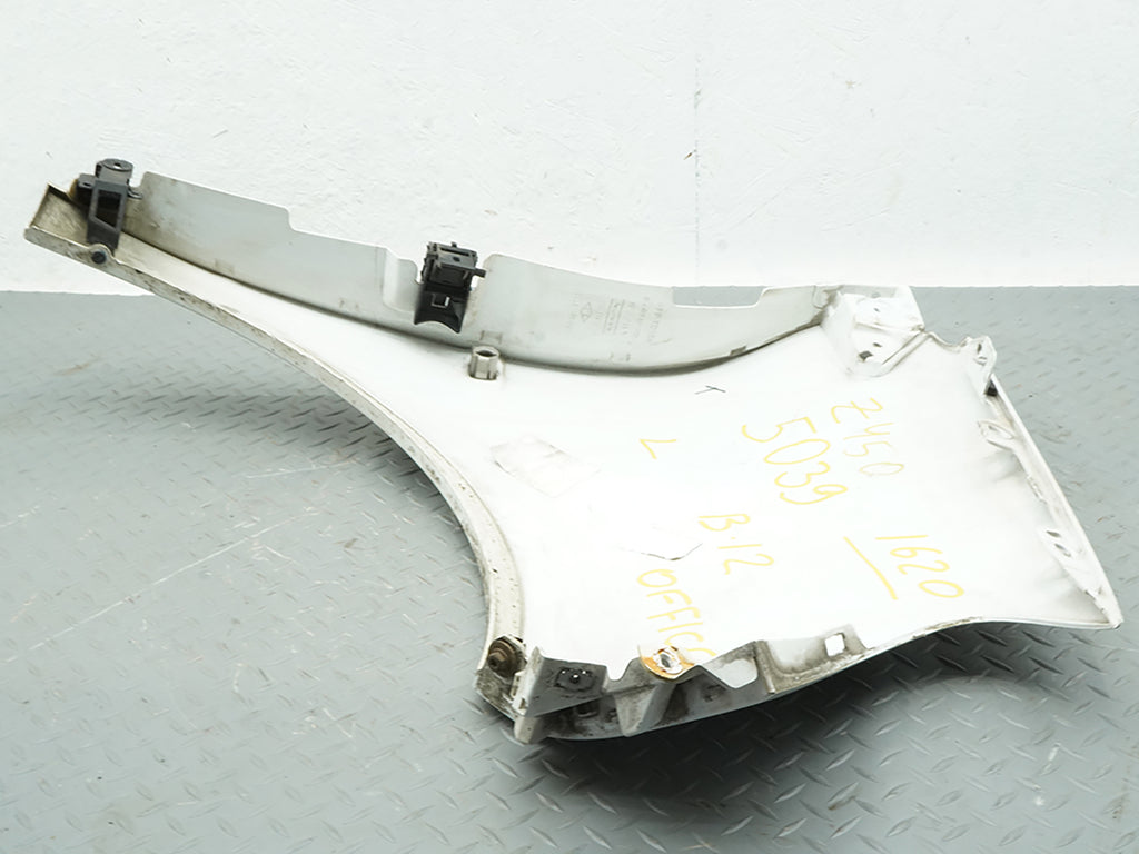  16-19 Smart Fortwo W453 Fender Panel Cover Exterior Left 631014128R White EAZO, used