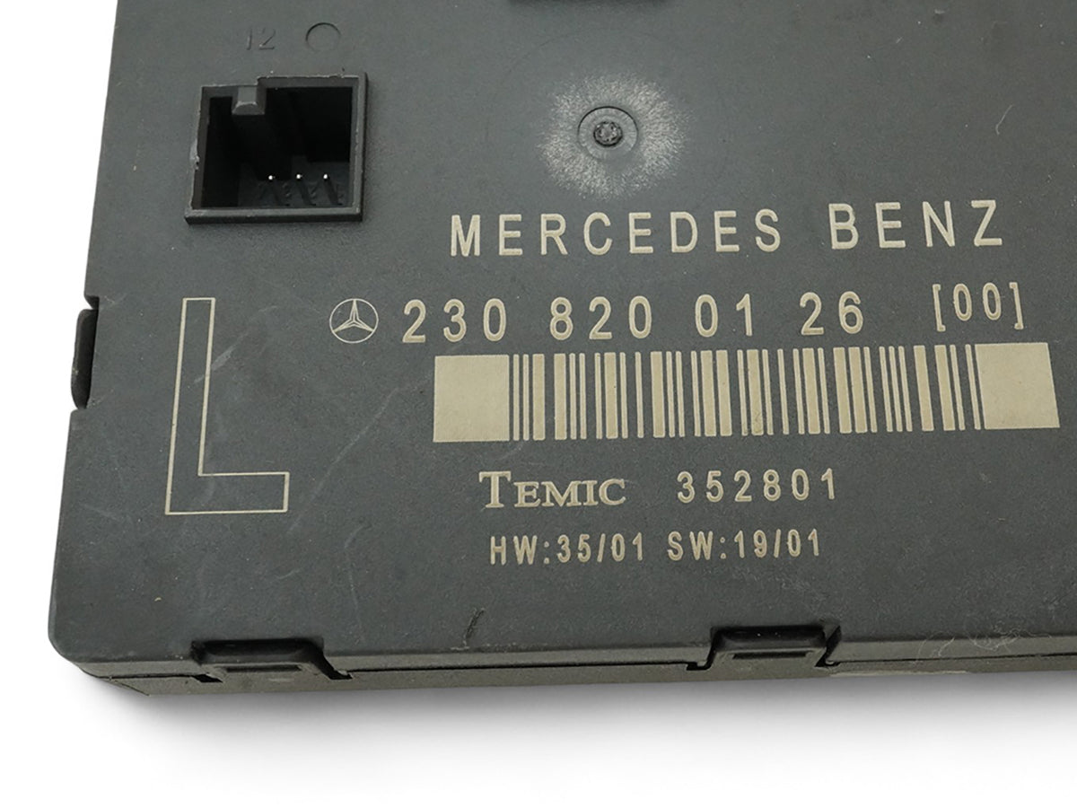 2003 - 2006 Mercedes Benz Sl Class R230 Door Control Module Driver Left OEM