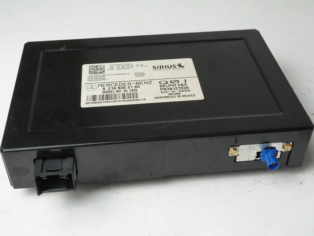  2008  Mercedes Benz C Class W204 Sirius Satellite Radio Module Receiver Control, buy