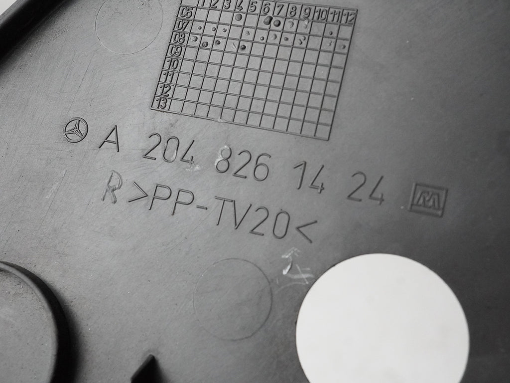  2008 - 2011 Mercedes C Class W204 Headlight Protective Cover Trim Left Right OEM, in stock