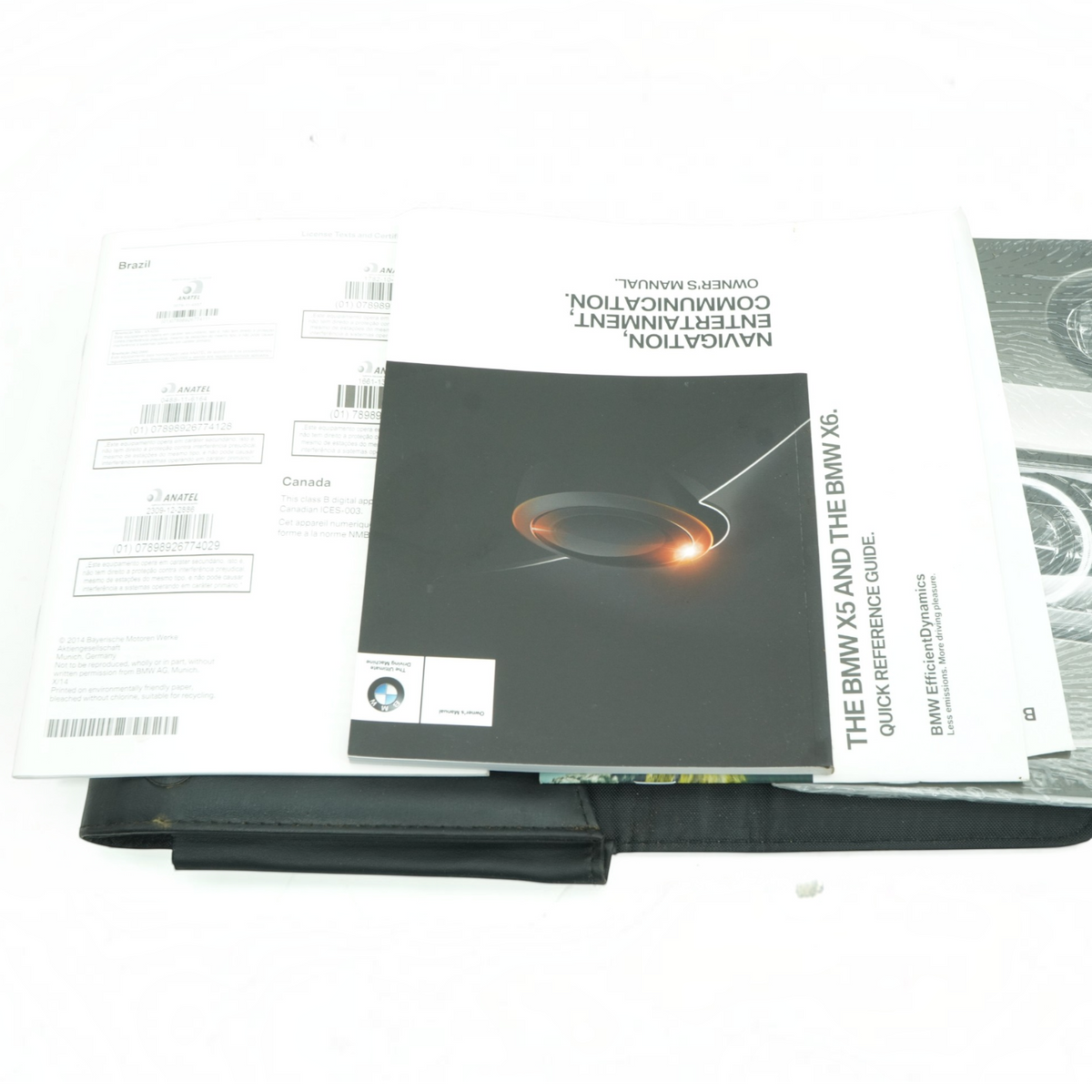 14-18 BMW X5 F15 Owners Manual Drivers Operators Handbook Info W Case 1925892219