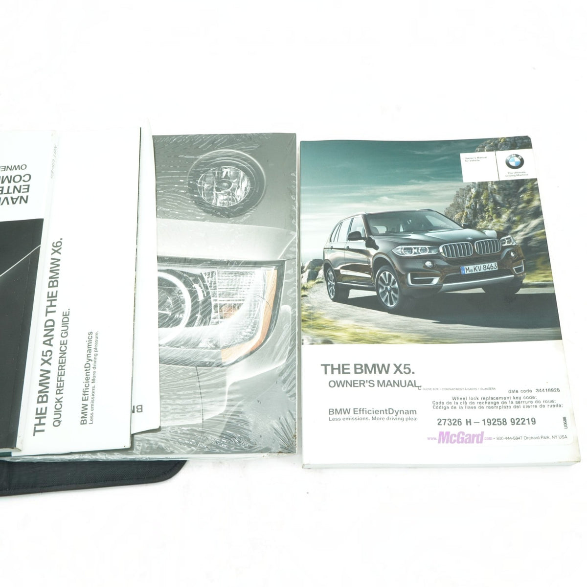 14-18 BMW X5 F15 Owners Manual Drivers Operators Handbook Info W Case 1925892219