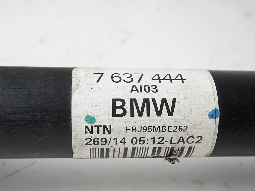  2014 - 2016 BMW 3 SERIES F30 328I X DRIVE CV AXLE SHAFT REAR RIGHT 7637444 OEM, price