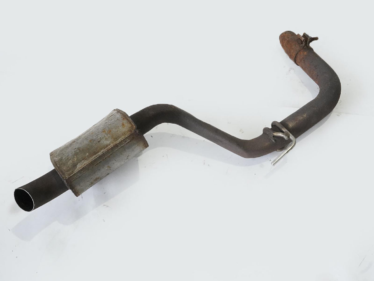 1997 - 2001 Jaguar Xk8 Exhaust Muffler Silencer Intermediate Rear Left Side OEM