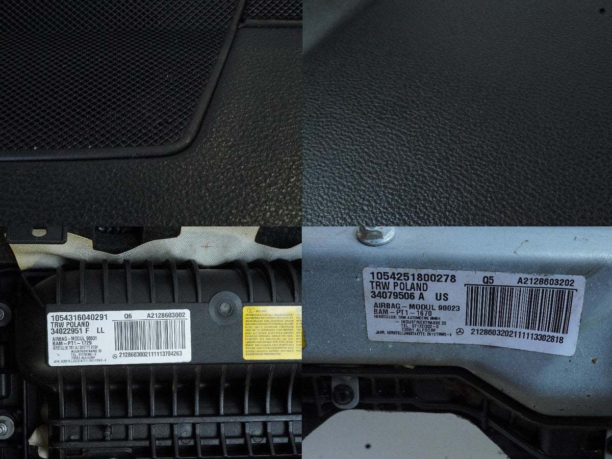 2010 - 2013 Mercedes Benz E Class W212 Dashboard Panel Cover A2128603002 OEM